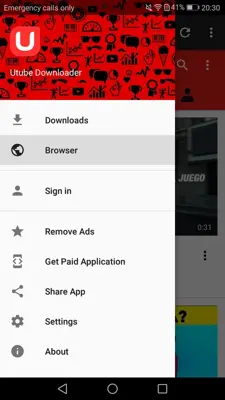 Utube Downloader android App screenshot 11