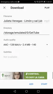 Utube Downloader android App screenshot 1